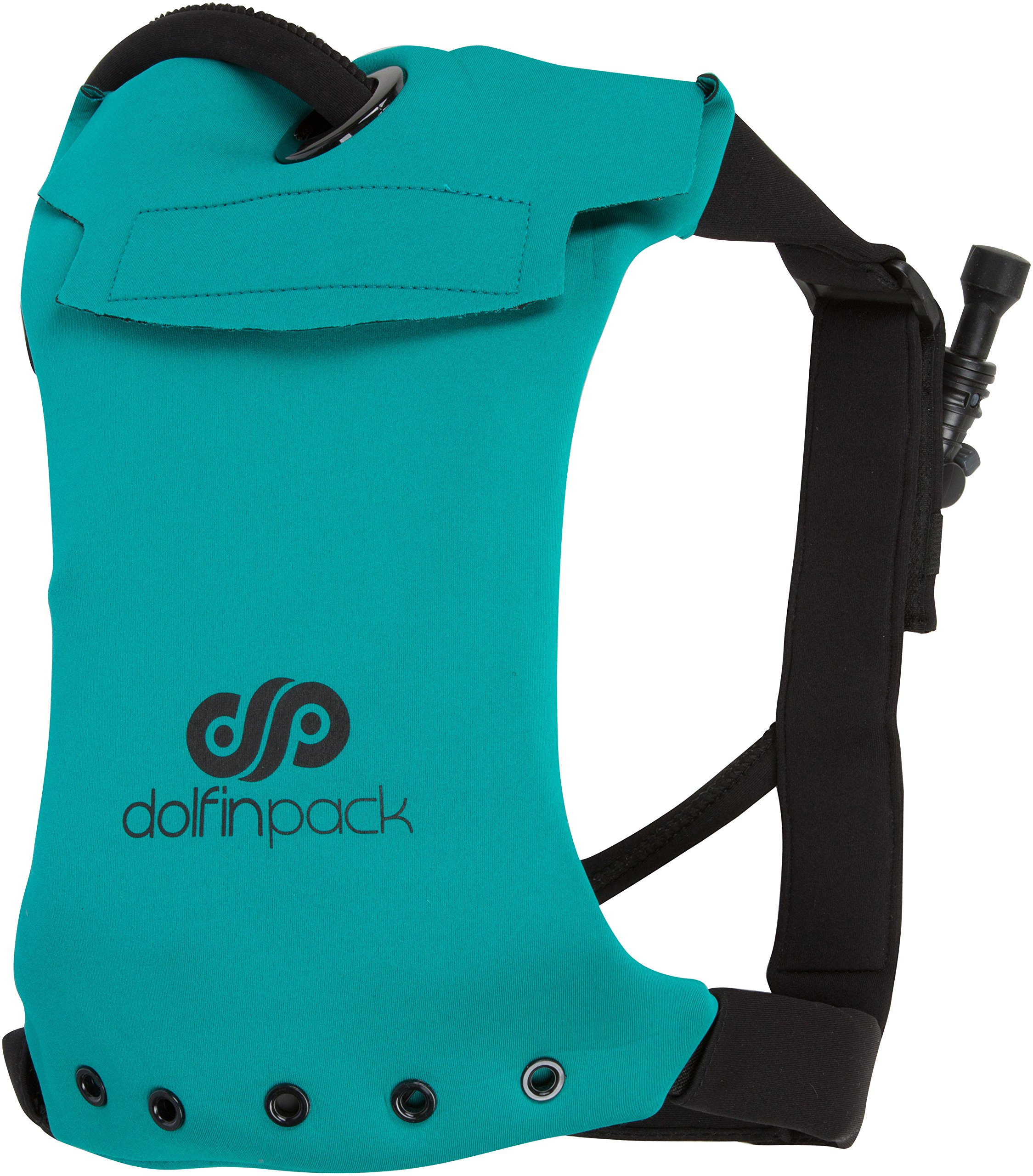送料無料DolfinPack Lightweight Form-fitting Waterproof Extreme Sports Hydration Pack One Size TealBlack 並行輸