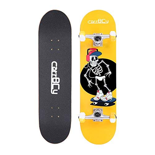 送料無料Idea Skateboards31X 8 Pro Complete Skateboard 7 Layer Canadian Maple Skateboard Deck for Extreme Sports and