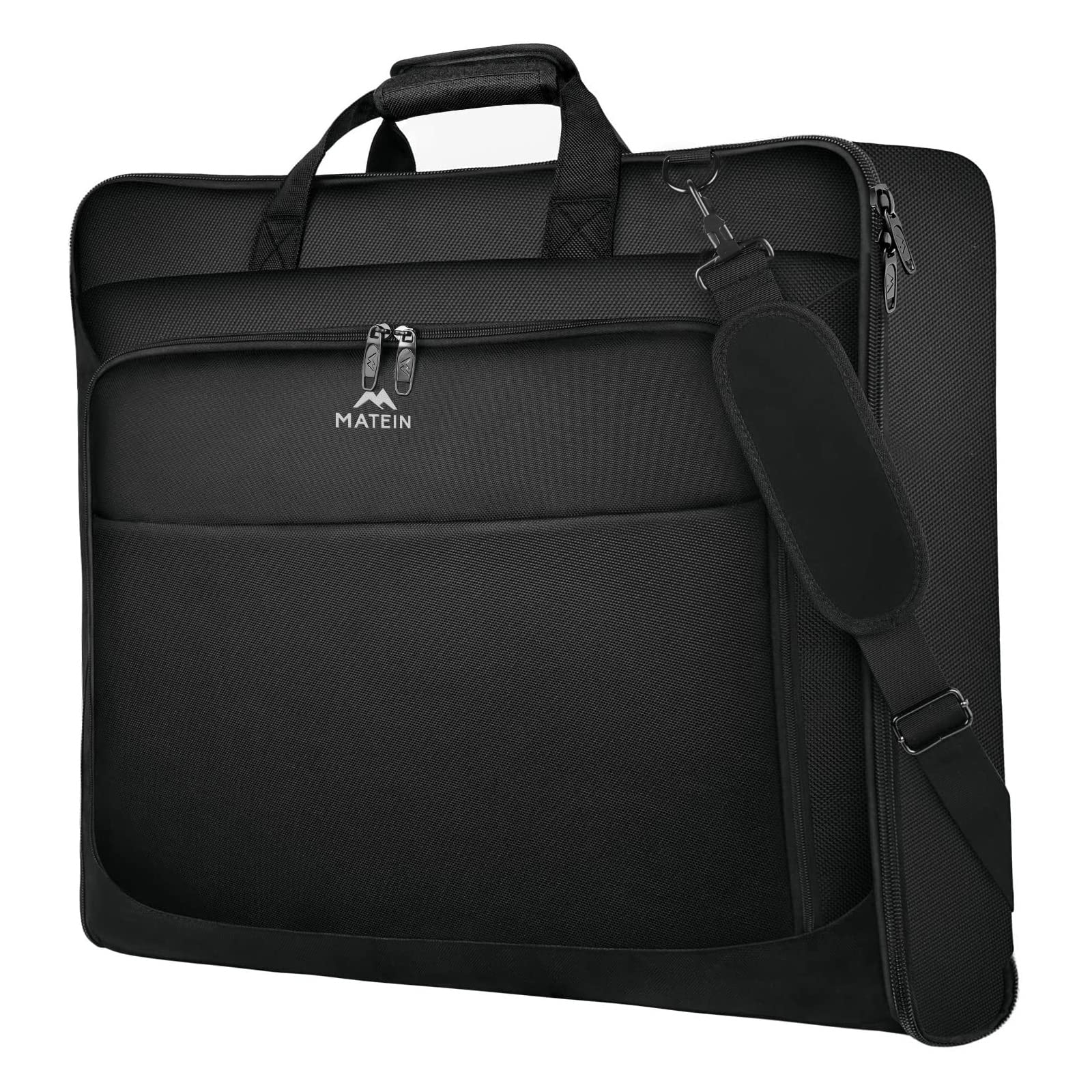 送料無料MATEIN Garment Bag for Travel Large Carry on Garment Bags with Strap for Business Waterproof Hanging Suit Lugga