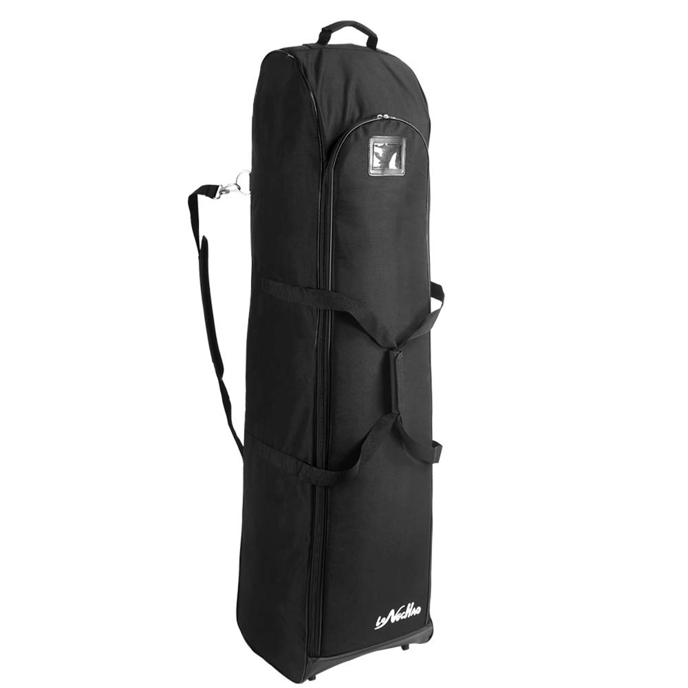 送料無料LONGCHAO Golf Travel Bag- Hard Golf Travel Case Portable Golf Club Travel Cover Hard Support 600D PVC Cloth Golf