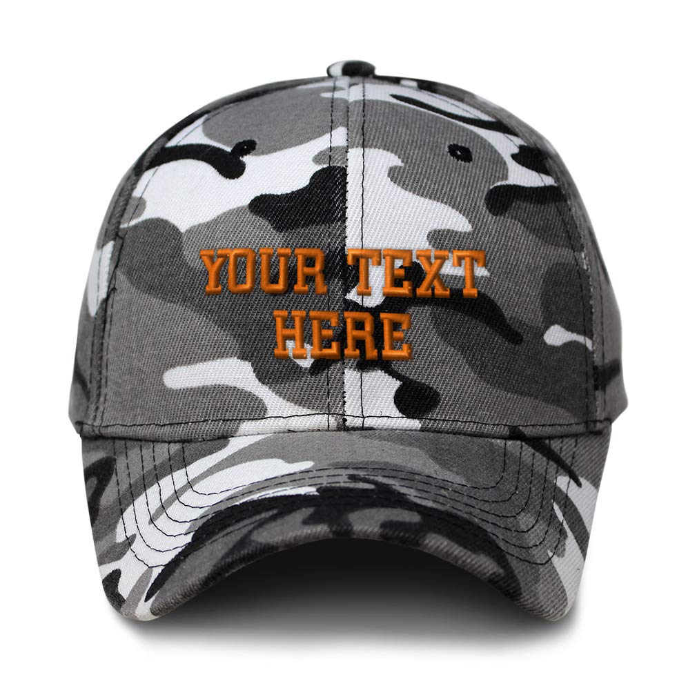 送料無料City Camo Baseball Cap Custom Personalized Text Hunting Dad Hats for Men Women並行輸入品