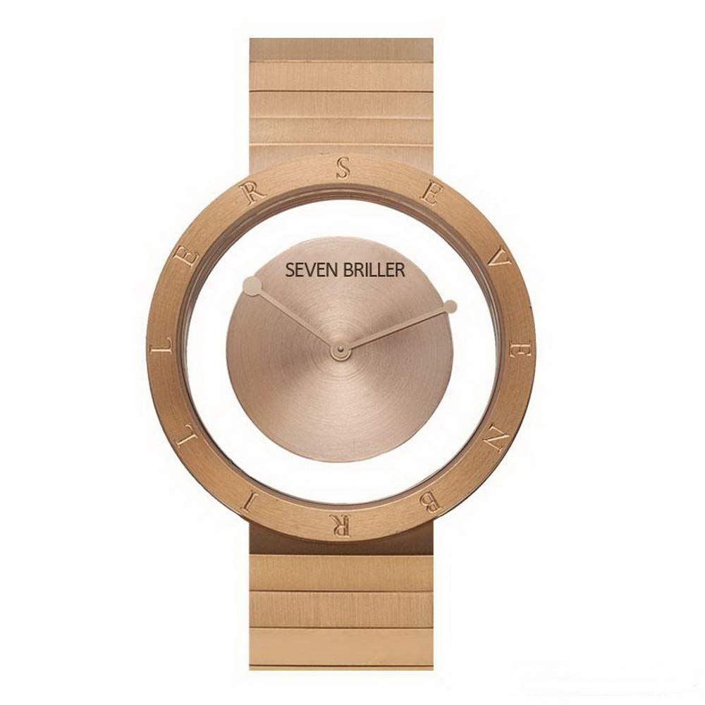 送料無料nobrand 2019 New Modern Unisex Formal Watches Men Wrist Watch for Women Waterproof Business Quartz Watches Brown