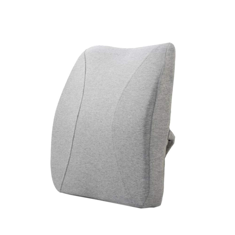 送料無料Jcnfa Latex Seat Cushions Lumbar Support Pillow Office Seat Lumbar Pillow Car Pillows Backrest Waist Pad Col