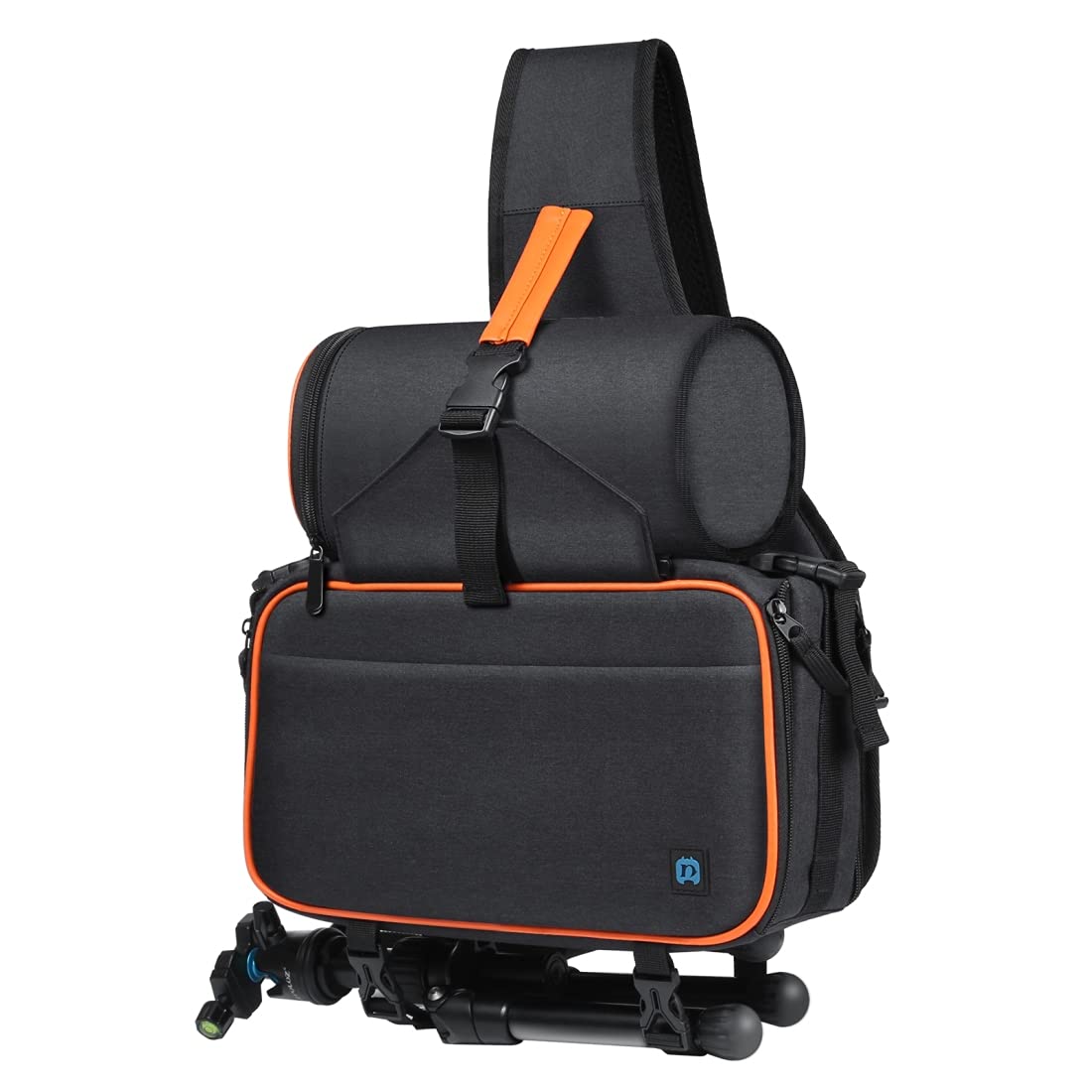 送料無料PULUZ Camera Sling Bag Camera Bag Sling Backpack Camera Case Waterproof with Removable Lens Bag and Accessories