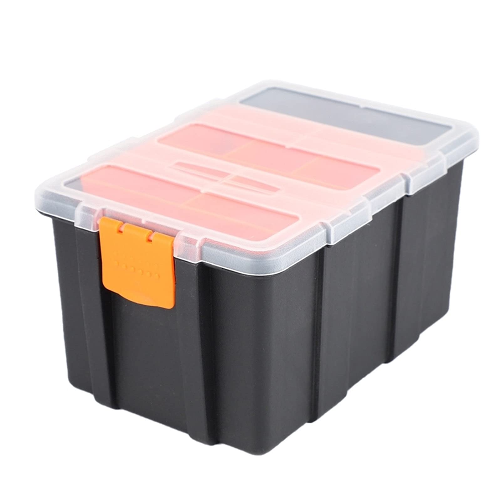 送料無料Tool Box Portabl Portable Plastic Tool Box Suitcase Electrician Parts Hardware Storage Case for Electrician Car D