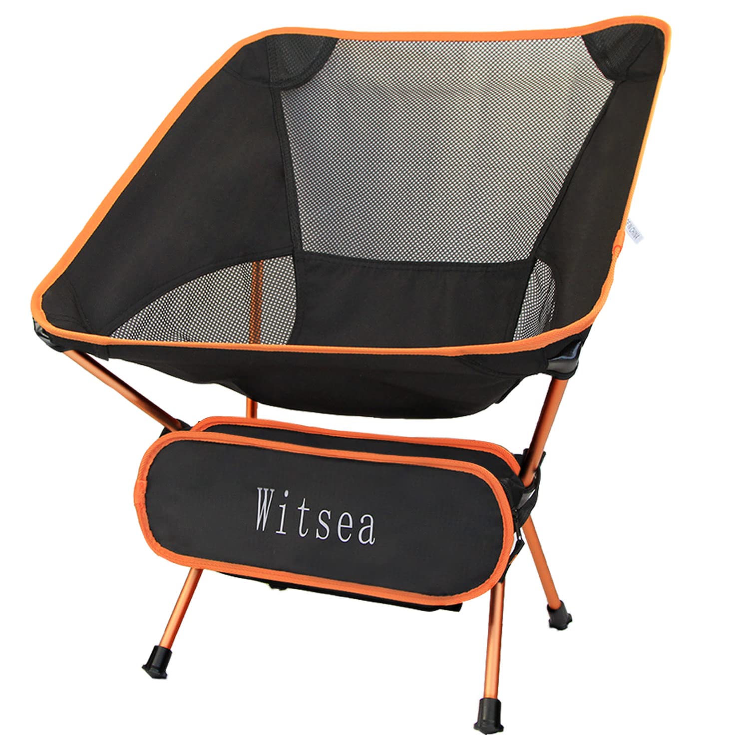 送料無料Witsea Outdoor Ultralight Portable Folding Chairs for Outdoor Camping Travel Beach Picnic Festival Hiking並行