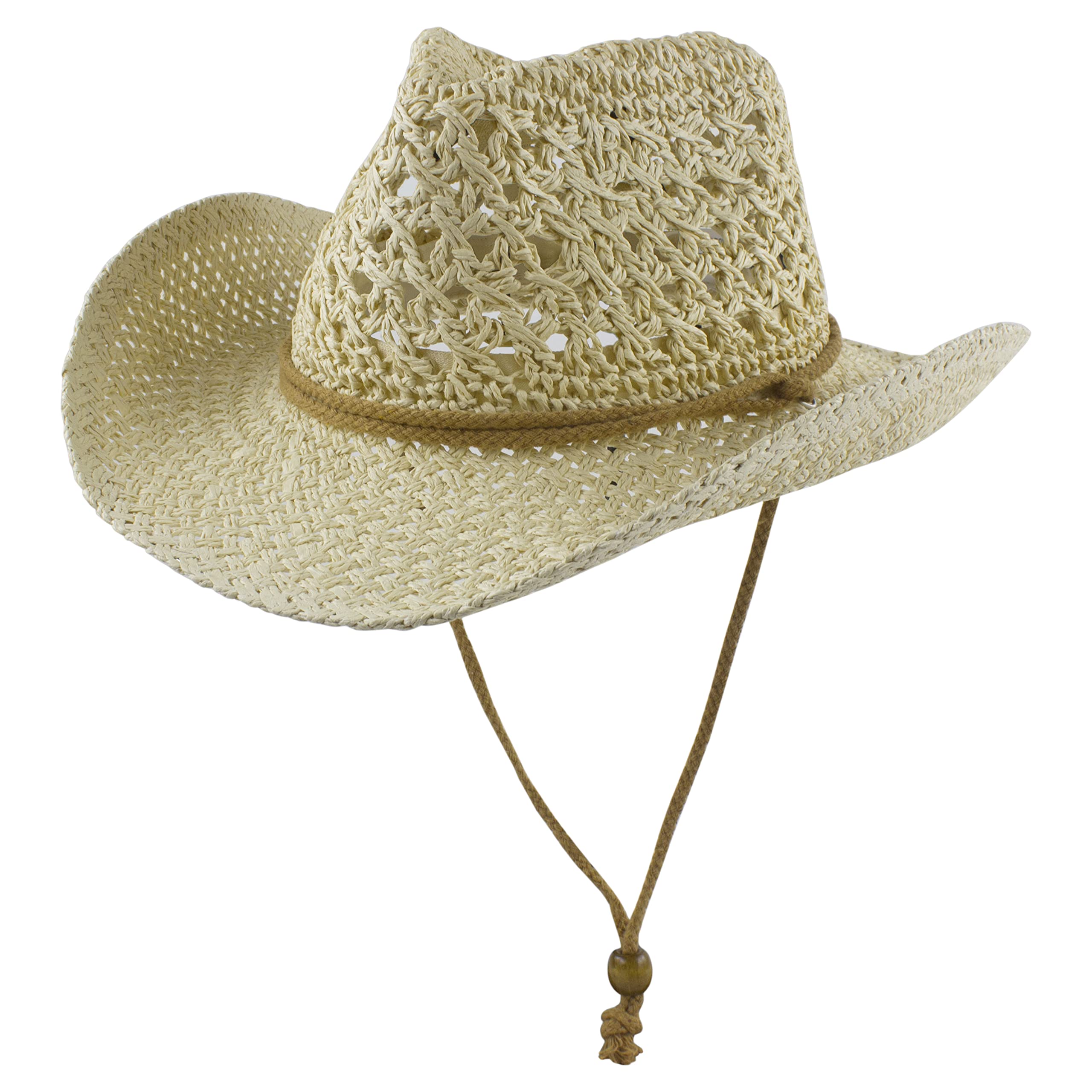 送料無料Muryobao Womens Summer Straw Hat Wide Brim Outdoor UV Protection Cowboy Sun Hat Foldable Packable Fedora Travel B
