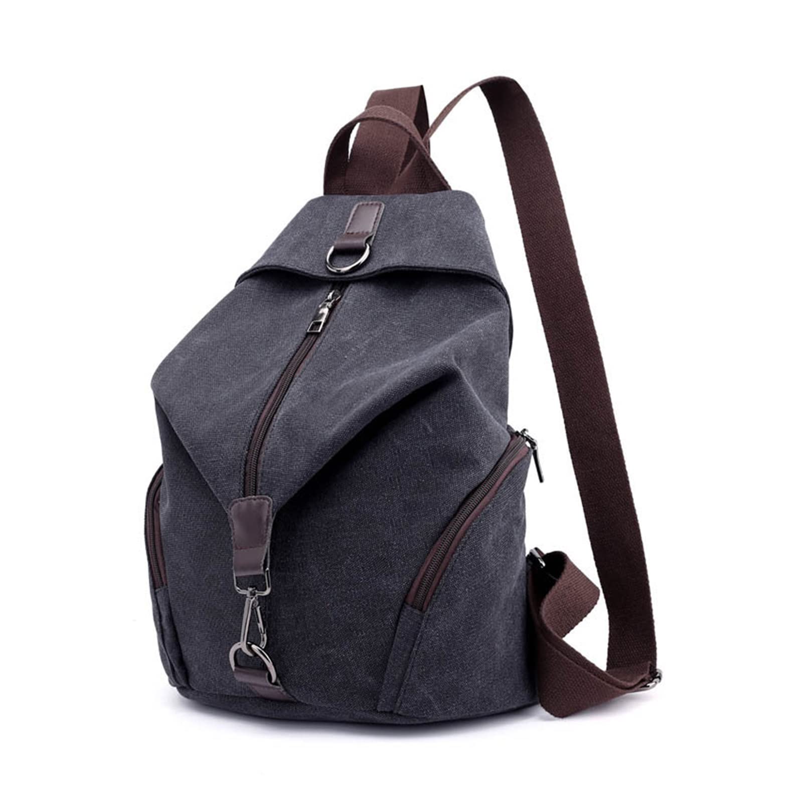 送料無料ZZZYW Multifuction Casual Backpack for Women Large Capacity Shoulder Bag Color Black Size 27cm x 15cm x 35c