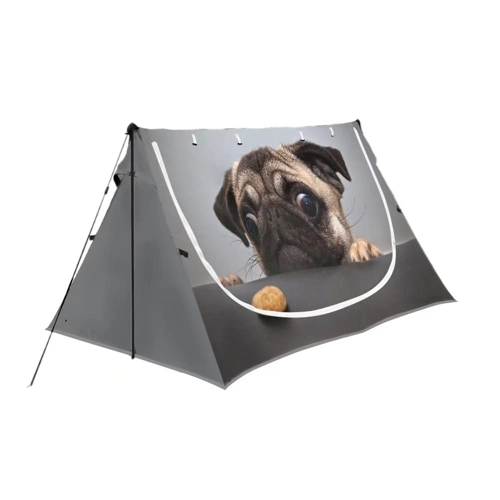 送料無料Freewander Small Outdoor Camping Tent 1-2 Person with Mosquito Net Windproof Rope Waterproof Portable a-Shape Ten