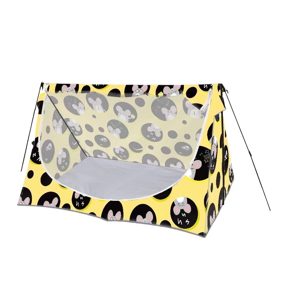 送料無料XYZCANDO Cute Animal Print Backpacking Tent One Person Tent Outdoor Tents Easy Set Up Camping Tents Tent for Part