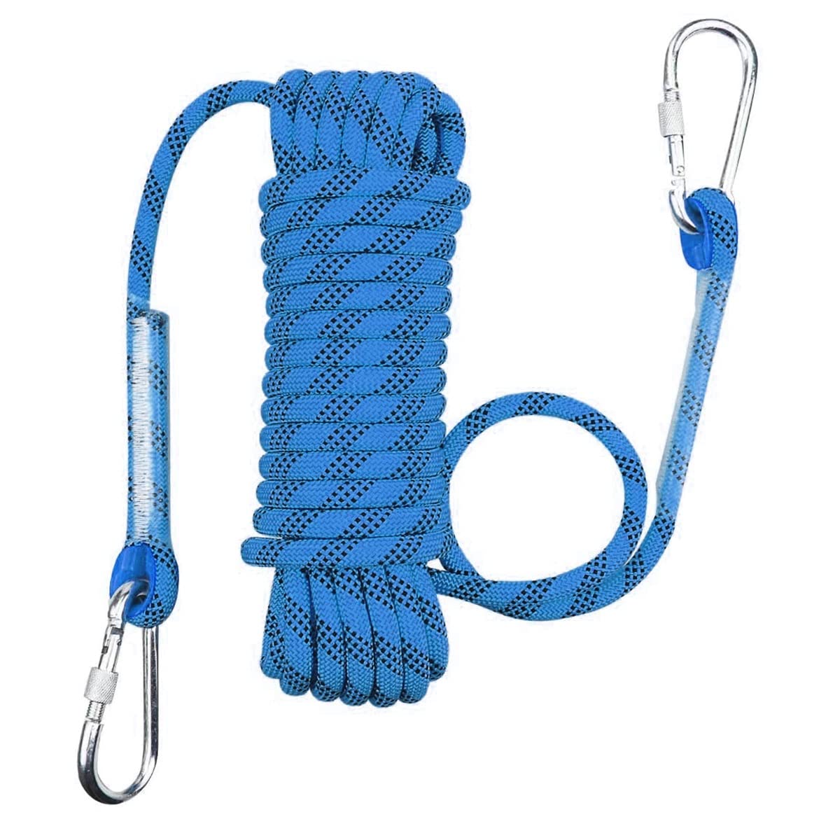 送料無料SAHKGYE Outdoor Climbing Rope 10mm Static Rock Rope 49ft 82ft 148ft Magnet Fishing Rope High Strength Safety Rapp