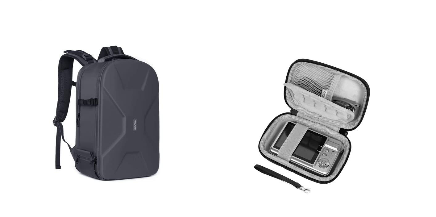 送料無料MOSISO Camera Backpack DSLRSLRMirrorless Photography Camera Bag 15-16 inch Waterproof Hardshell Case with Trip