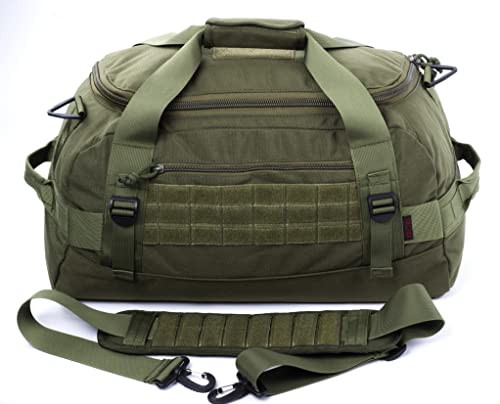 送料無料Tactical Duffle Bag MOLLE Gear Bag Carry on Travel Duffel Bag. Ideal for Hunting Shooting Range Law Enforcement