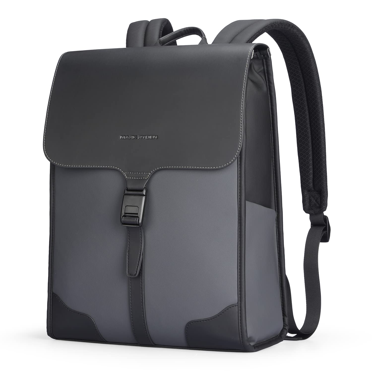 送料無料MARKETRON Business Backpack for Men 15.6 Inch Slim Laptop Backpack with High Tech Magnetic Snap Waterproof Fash