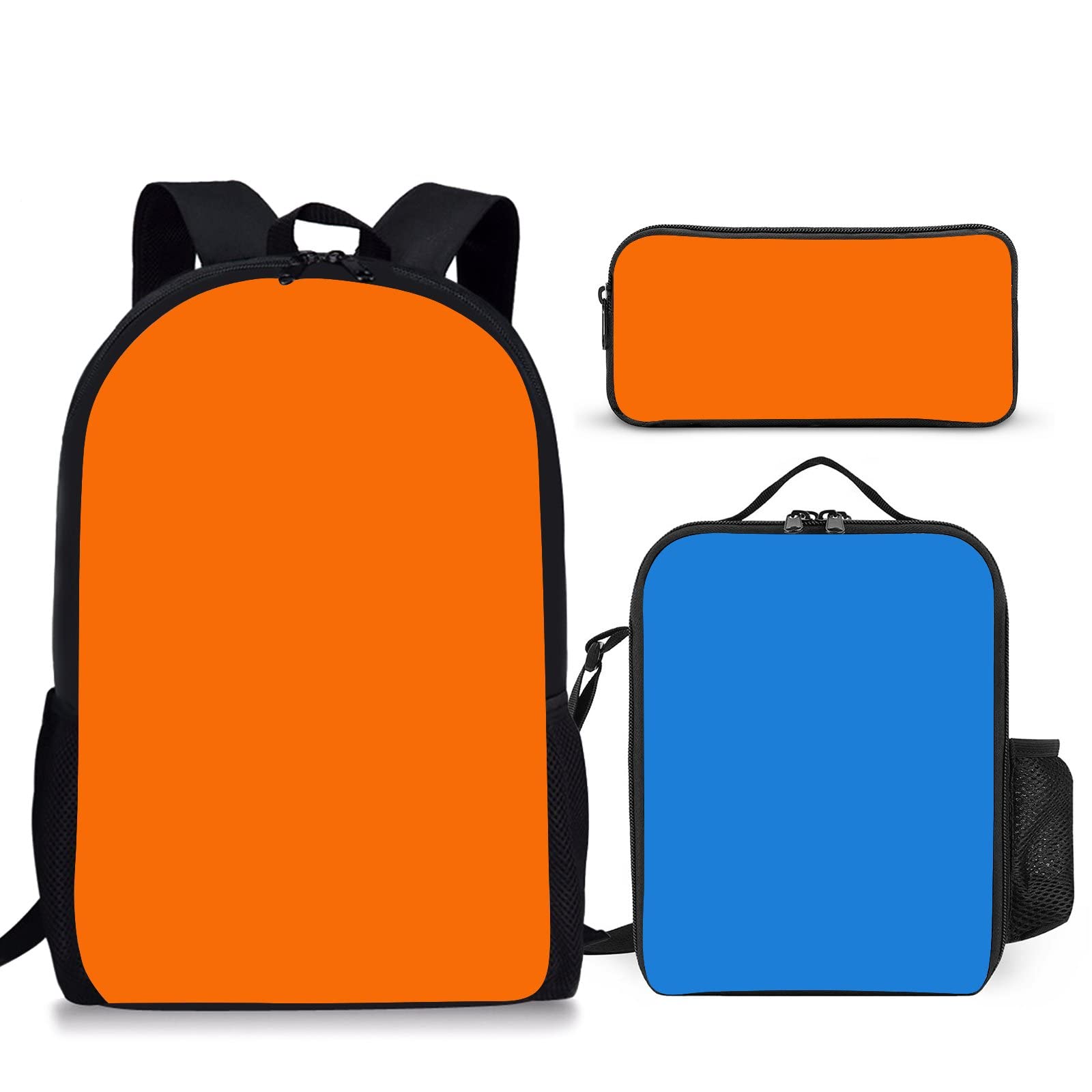 送料無料Papeno 3PCS Cartoon Bookbag Set with Lunch Bag Lightweight Backpack Multifunction 3-in-1 Travel Bag Set for Boy