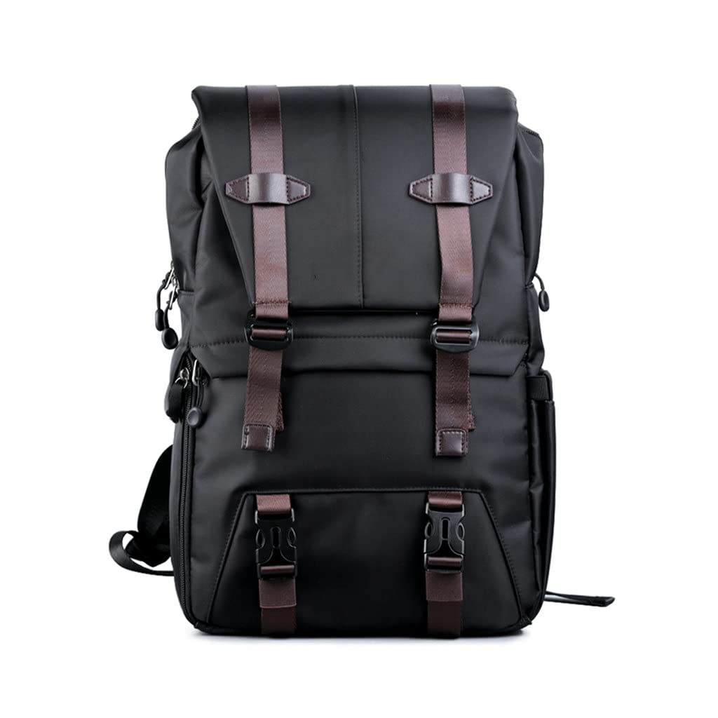 送料無料ZJHYXYH Camera Backpack Photography Storager Bag Side Available 15.6in Laptop Rainproof Cover並行輸入品