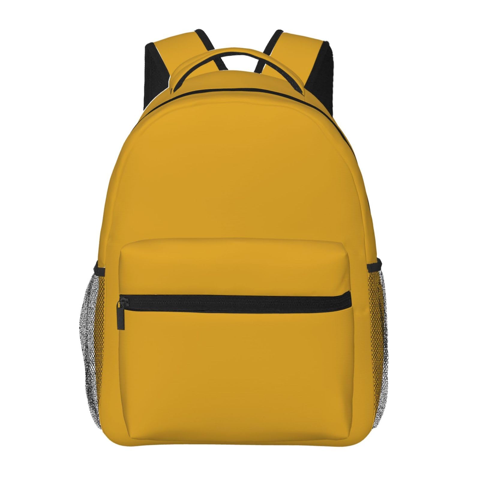送料無料Natural Yellow Printed Laptop Backpack Fashion Lightweight Ergonomic Backpacks Casual Travel Daypack For Women Me