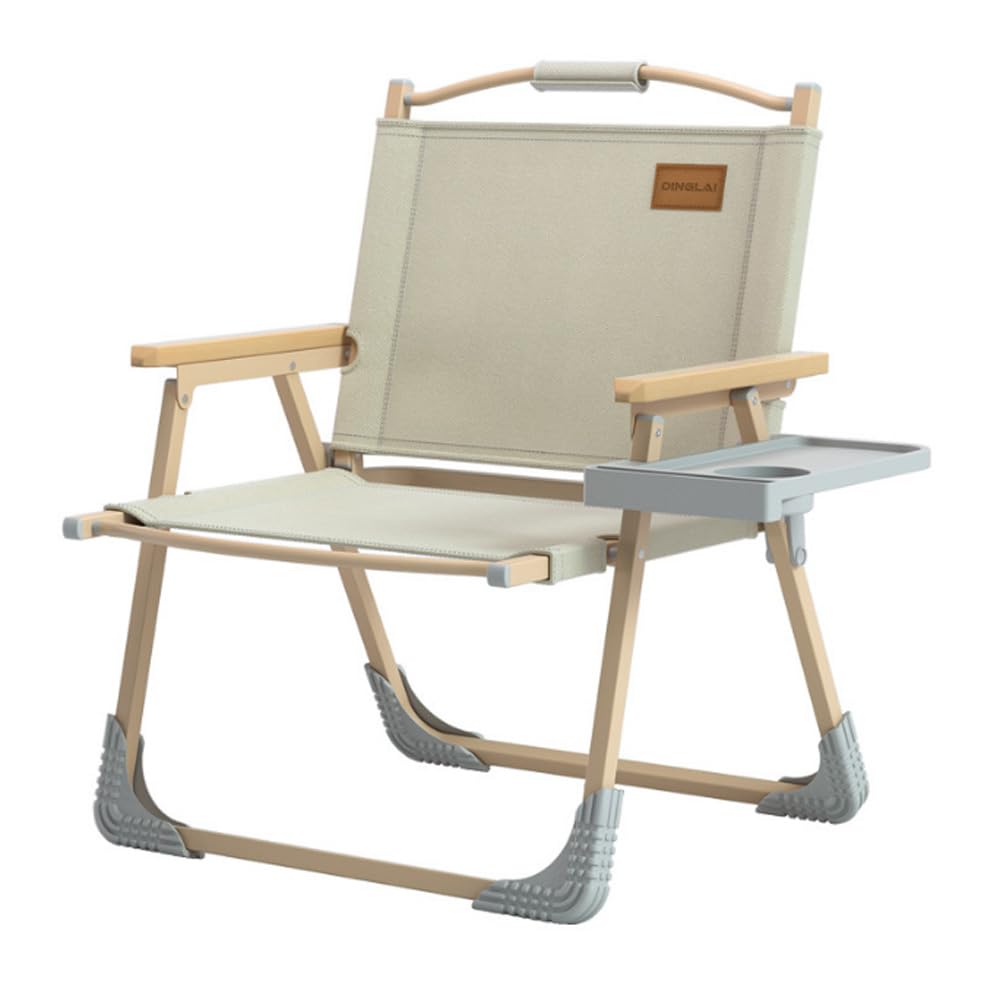 送料無料Foldable Outdoor Furniture Camping Kermit Aluminum Portable Chair Khaki Large並行輸入品