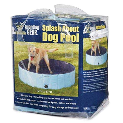 新品Cool Pup Splash About Dog Pool Medium Blue by Guardian