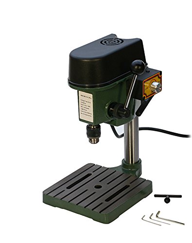 新品65 mm Mini Benchtop Drill Press Compact Drill Jewelry Making Hobby Bench Tool 3-Speed Max 8500 RPM - DRL-30000