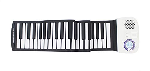 新品iLearnMusic Roll Up Piano Portable Keyboard Piano Hand Roll Electric Piano Keyboard Premium Silicone Built-In S