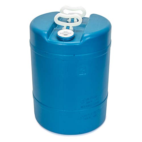 新品15 Gallon Emergency Water Storage Barrel - 1 Tank - Preparedness Supply - Water Tank Drum Container - Portable Reusabl