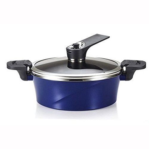 新品Happycall IH Vacuum Pressure 24cm Stew Hot Pots Ceramic Coating Alumite Cookware