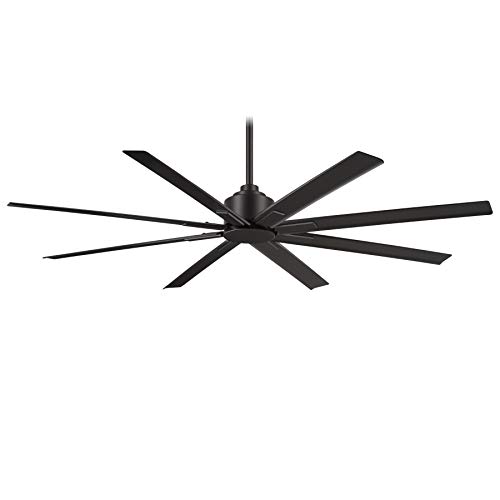 新品65 Minka Aire Xtreme H2O IndoorOutdoor Coal Ceiling Fan with Remote Control