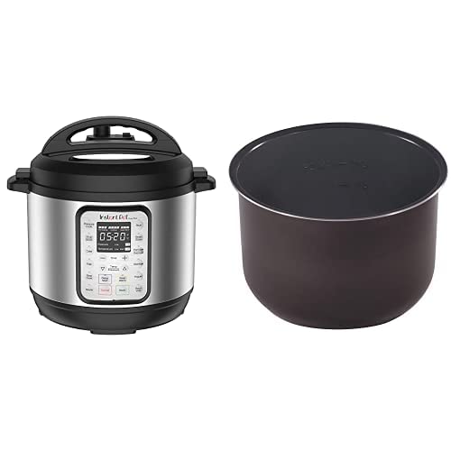 新品Instant Pot Duo Plus 9-in-1 Electric Pressure Cooker Sterilizer Slow Cooker Rice Cooker 6 Quart 15 One-Touch Progr
