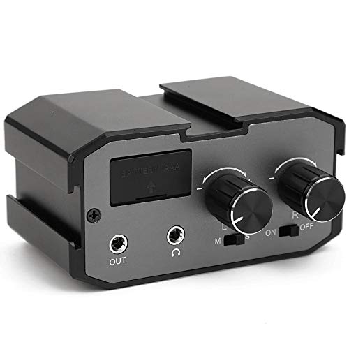 新品EBTOOLS Audio Mixer Aluminum Alloy Sound Mixer Support Volume Adjustment for Karaoke Home Theater Amplifier Speaker