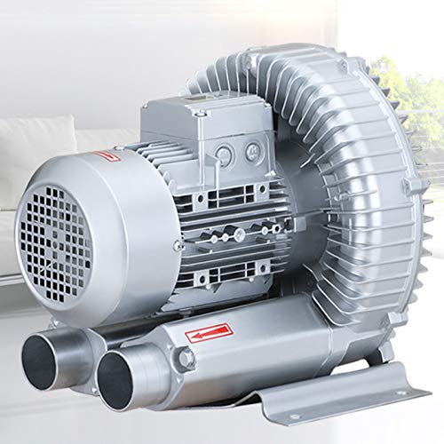 新品HLXB 110V Aquaculture Regenerative Blower Single Phase High-Pressure Industrial Vacuum Pump for Air Blowing Or Suction