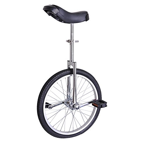 新品MZQYGL 20 Inch Wheel Unicycle Black - Skid Proof Unicycle Bikes for Adults Child - Cycling Outdoor Recreation Sports F