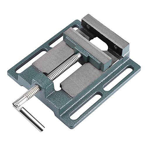 新品Bench Vise 4inch Opening Size Drill Press Vise Milling Drilling Clamp Machine Vice Tools Accessory - Color A