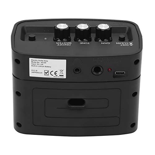 新品Guitar Amplifier Guitar Amplifier Bluetooth Chargeable Speaker Stereo Output Audio Equipment AG05black
