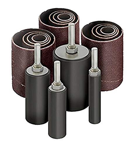 新品32 Pcs of 2 LONG Sanding Drum Sleeves Set Kit Compatible with Drill Press Spindle Sander