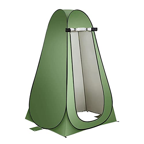 新品LQPHY Toilet Tent for Camping Portable Pop Up Toilet Shower Tent Privacy Tent Anti-UV Automatic Fishing Shelter for Ou