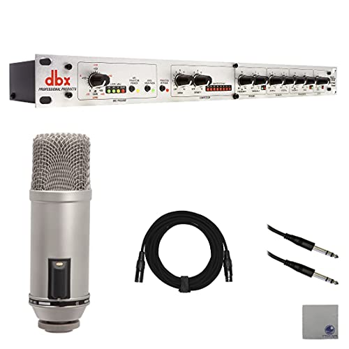 新品dbx 286s Microphone PreampChannel Strip with Rode Broadcaster End-Address Broadcast Condenser Microphone XLR Cable 1