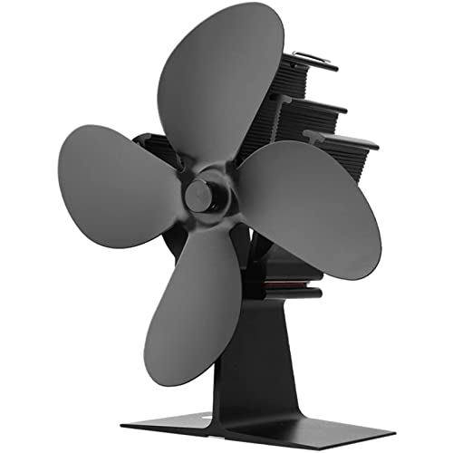 新品Fireplace Fan Fireplace Fan4-Blade Thermodynamic Fireplace FanProduct is Small in Size and Light in Weight Low-Noise