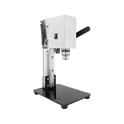 新品HBCHEN Mini Drill DIY Jewelry Lapidary Equipment 110V Drill Press Drill Press Table Suitable for Metal Drill Stand Re