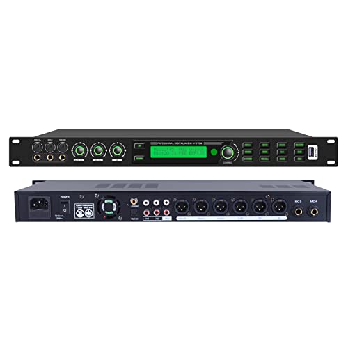 新品DDARKHORSE KX600 Karaoke Digital Effector Audio Processor SoftwareUSB Pro Audio Equipment Pre Amplifier PreampMicroph