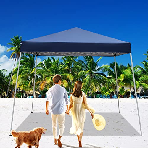 新品10x 10 Pop Up Canopy Beach Tent Gazebos Pop Up Beach Tents Sun Shelter4-5 Person Commercial Tailgate Tent Outdoor Fe